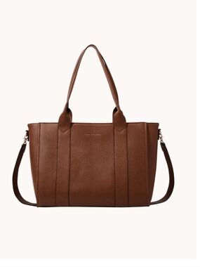 Poppy and Peonies Multitasker Bag In Chestnut